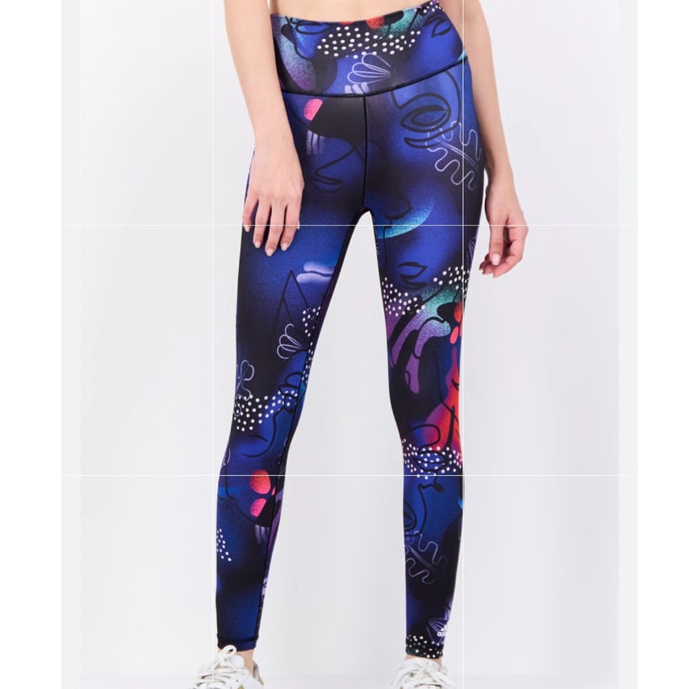 Adidas Abstract Workout Leggings Size XS